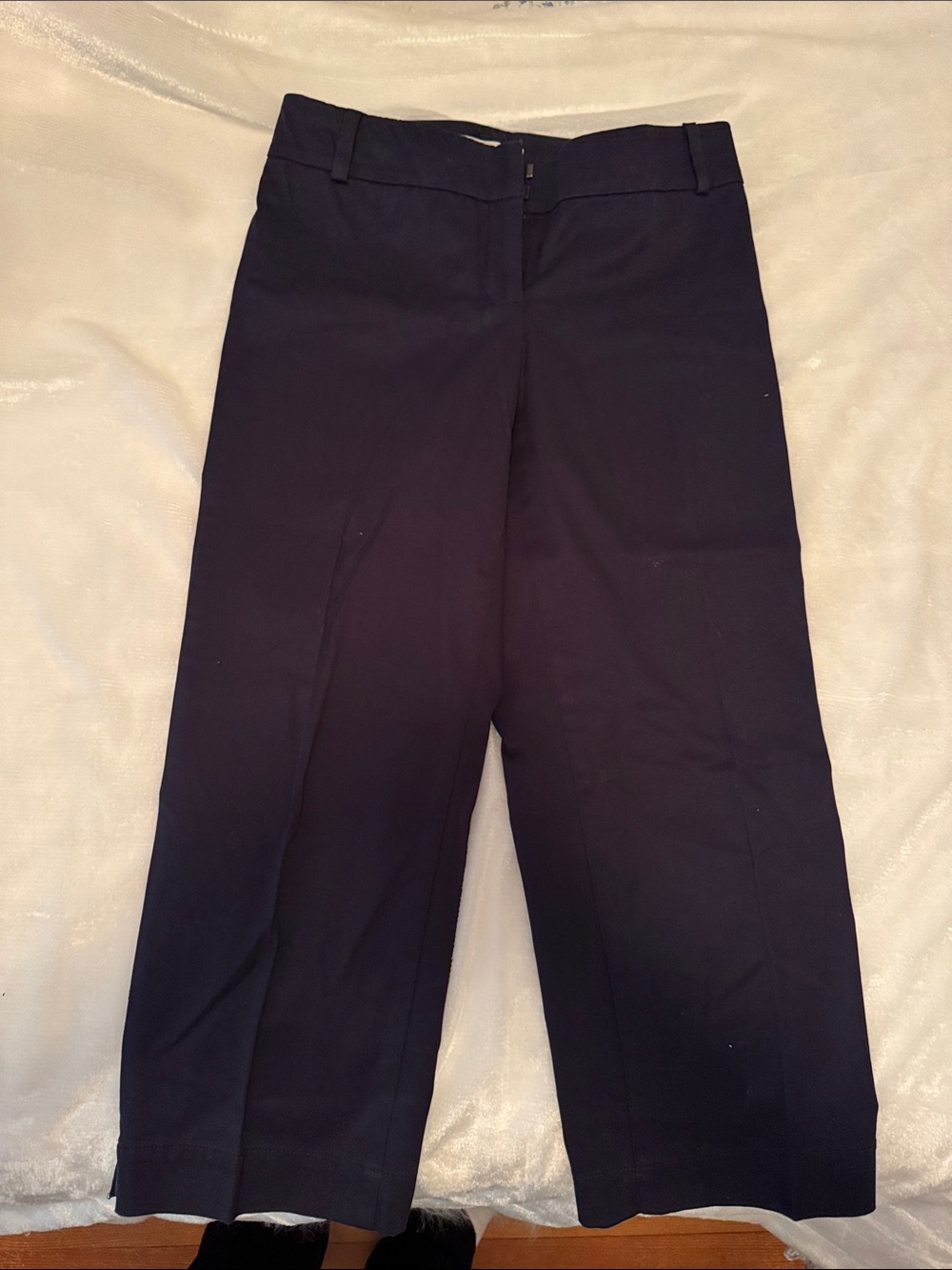 Talbots Navy Capris